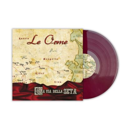 LA VIA DELLA SETA – Le Orme (VINILE BORDEAUX EDIZIONE LIMITATA)