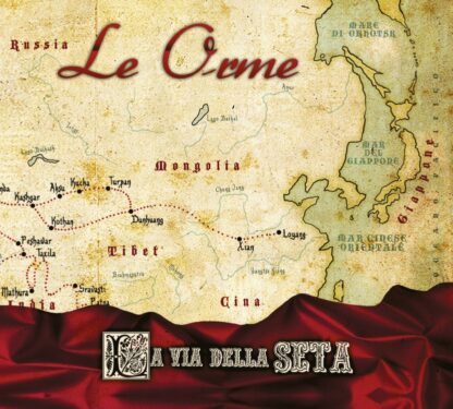 LA VIA DELLA SETA – Le Orme (VINILE BORDEAUX EDIZIONE LIMITATA) - immagine 2